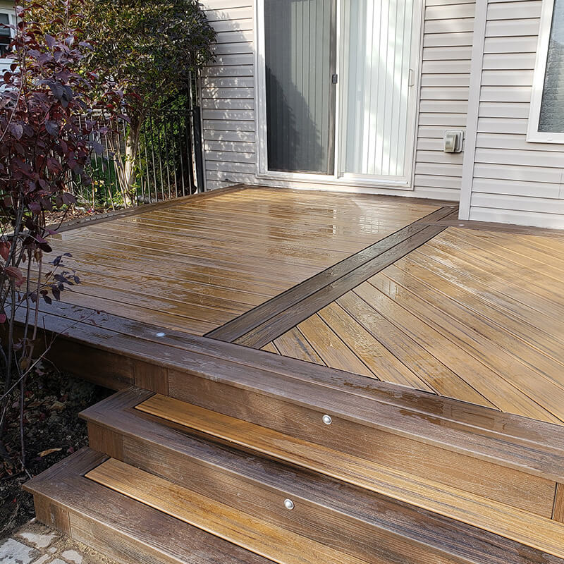 New Custom Wooden Deck